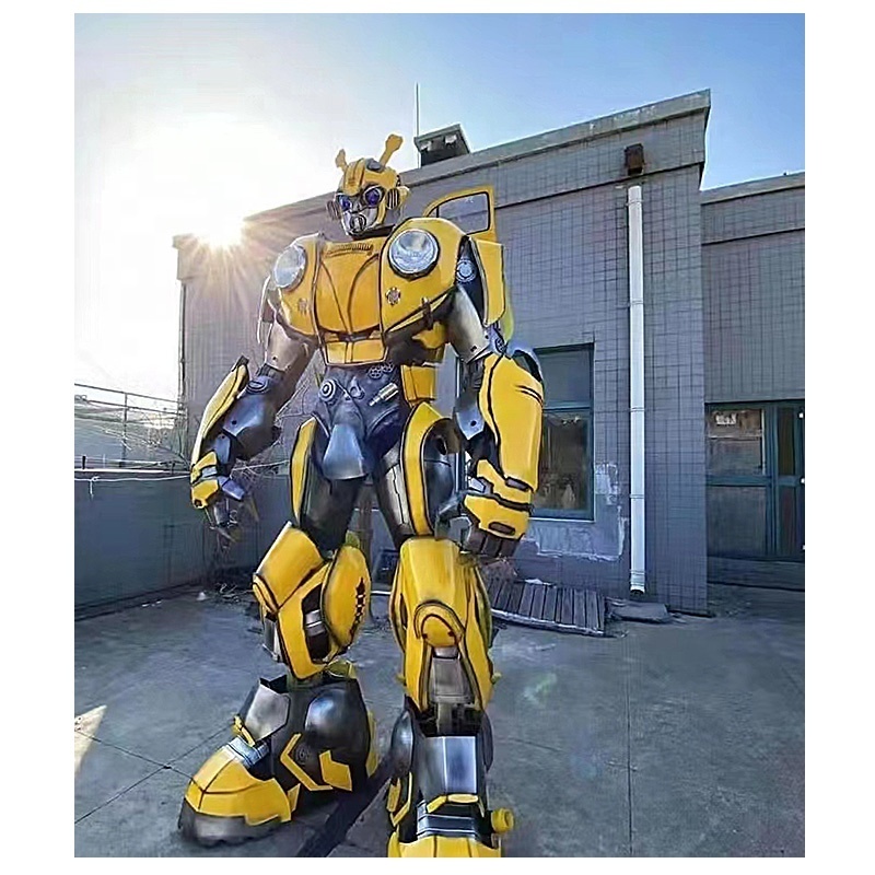 Hot Sale 2.7m Movie Show LED Robot Costume Adult Cosplay Realistic Adult Robot Costumes