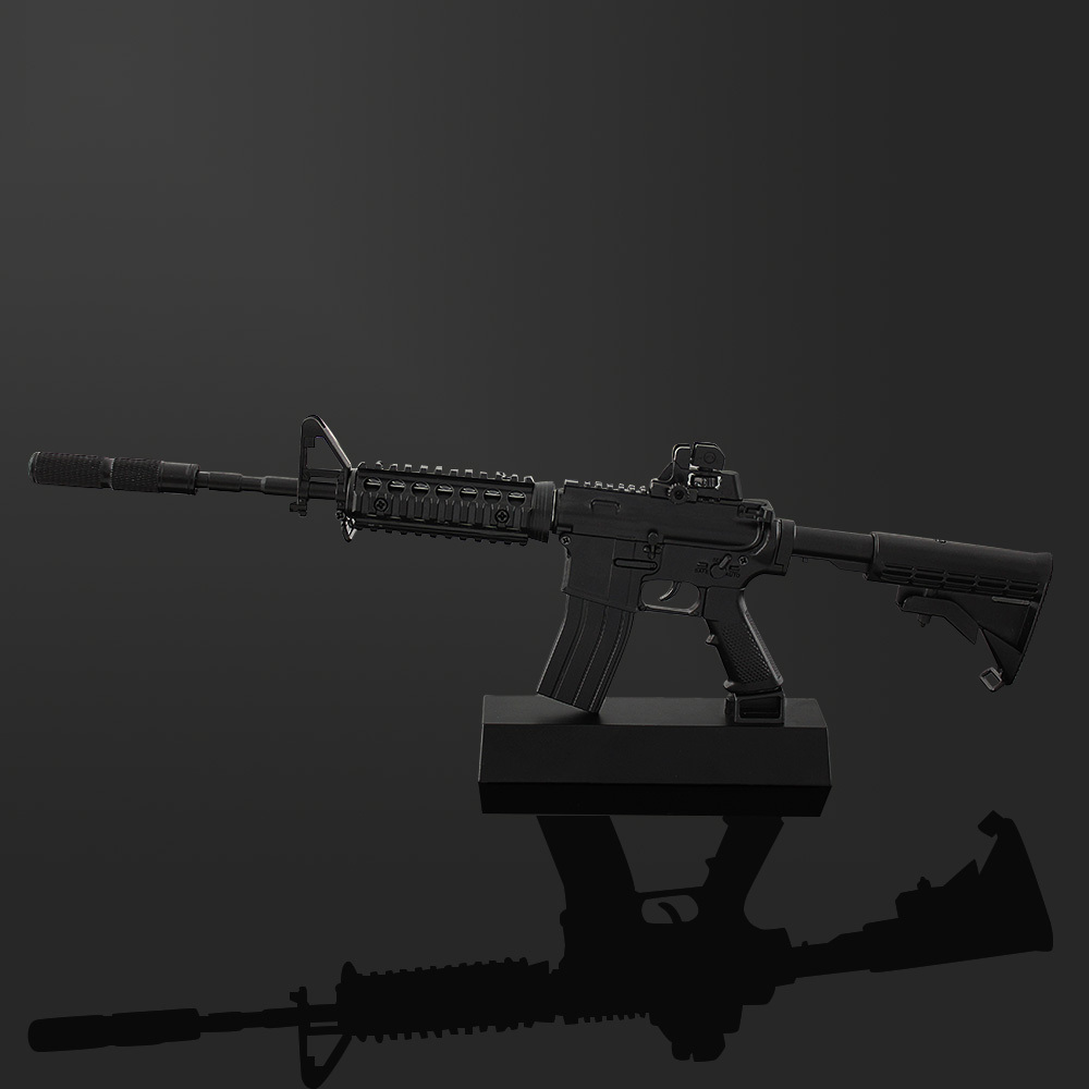 1:3 AR15 Model 28cm PlayerUnknown's Battlegrounds Game Surrounding AR15 Gun Model