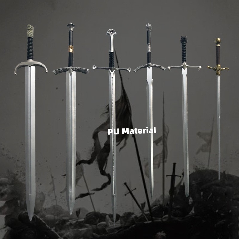 Hot Sale Game Of Thrones PU Weapons Needle Ice Sword Valyrian Steel Dagger Toys Safe