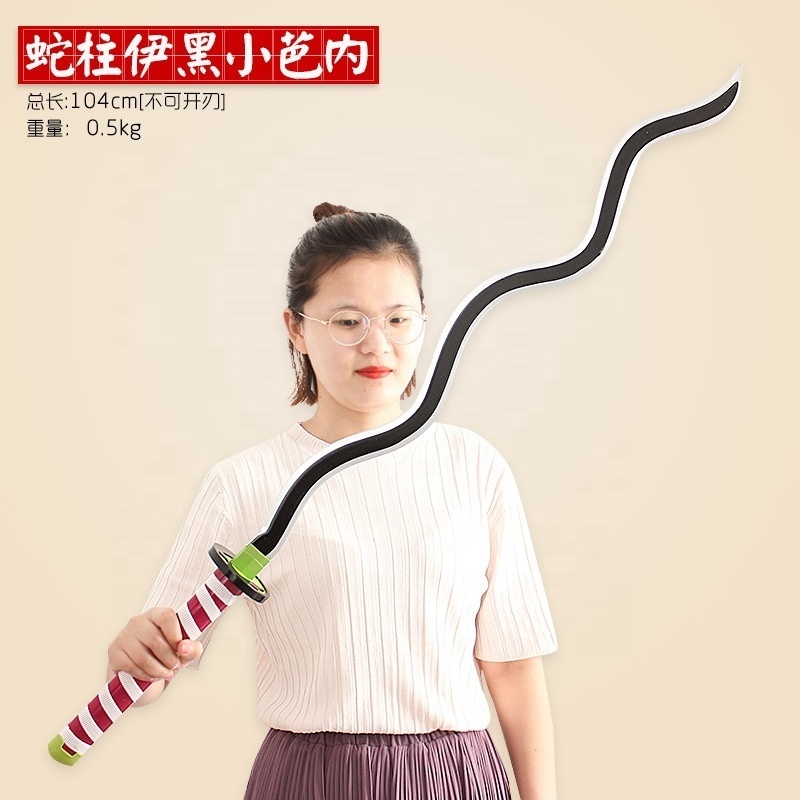 Katana Animes Sword Factory Wholesale Wooden 104cm Detachable Sword Toy Demon Slayer Sword