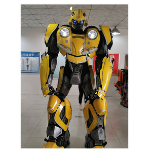 Factory Outlet LED Robot Costume Film Surroundings Cosplay Led Robot Costume Stilt