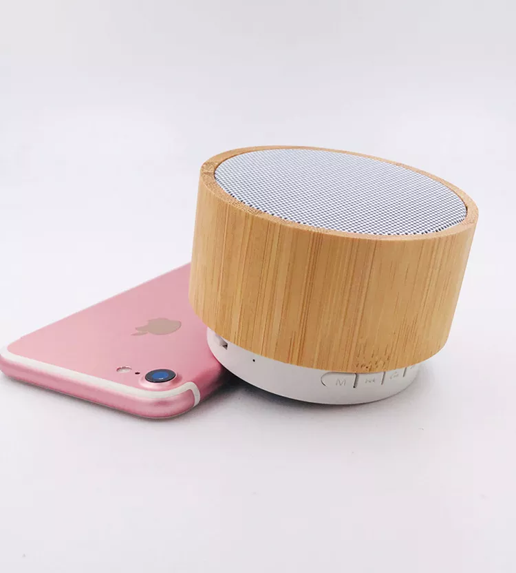 Bamboo Wood Music Audio Player Mini Portable Wireless  5.0 Speaker music angel mini boombox portable speaker