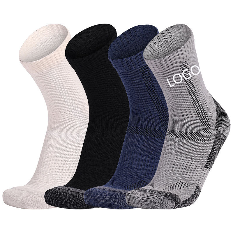 New merino wool socks men custom winter warm fuzzy thermal socks sports tower sole men wool socks