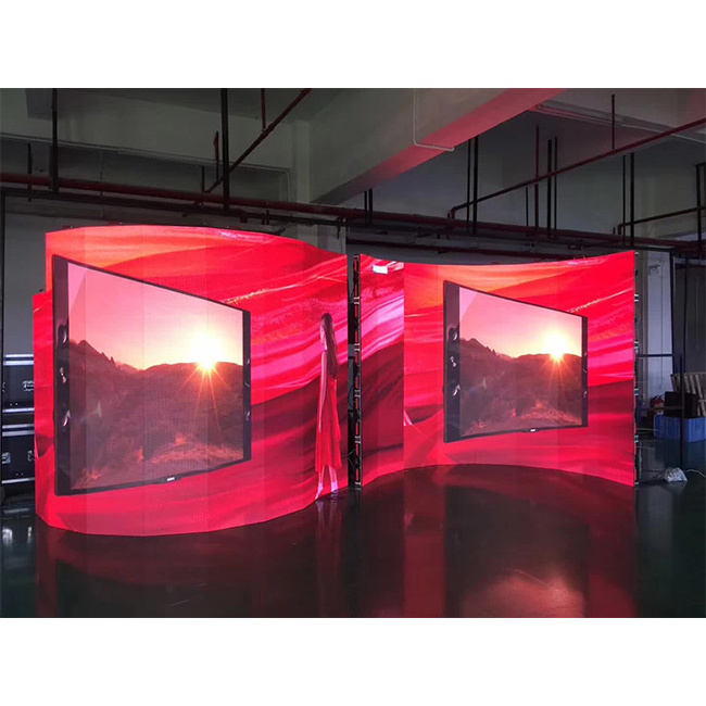 Flexible LED Display P2.6 P2.9 P3.9 P4.8 Led Display For Led Display Panels Curved Led Screen