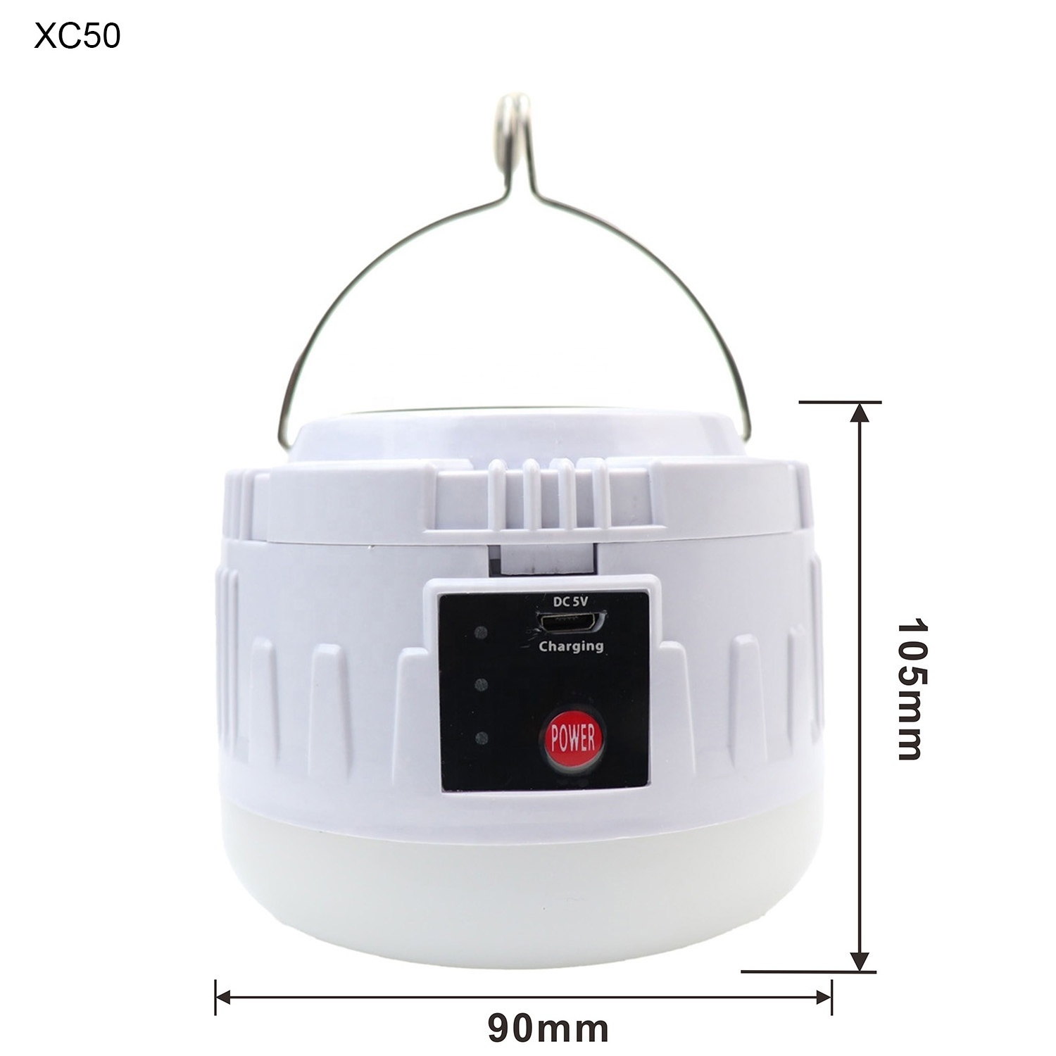 50W Led Solar power and rechargeable outdoor waterproof Camping Light Portable solar lantern light