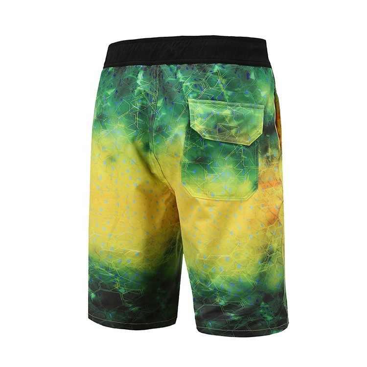 Wholesale customized design quick dry cooling mens swim trunks surf board shorts  beach boardshorts