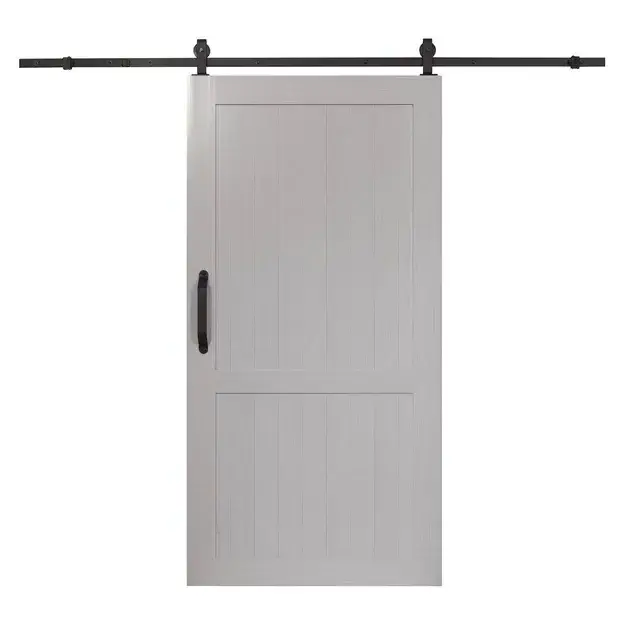 High Quality Spectrum Millbrooke PVC Barn Door H-Style Kit 42