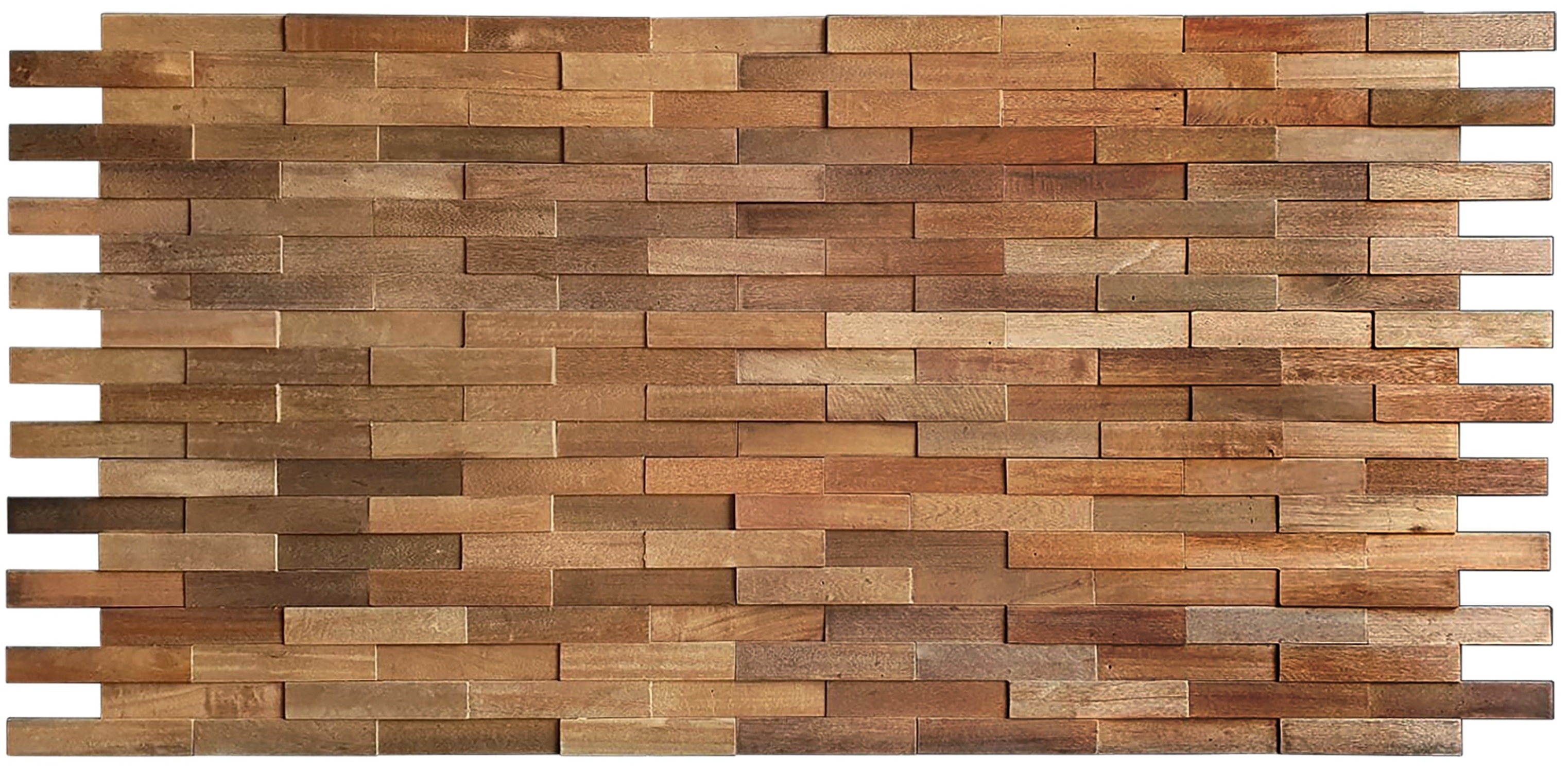 Wallscapes Flat Wood Wall Covering Natural 13.64sf per case