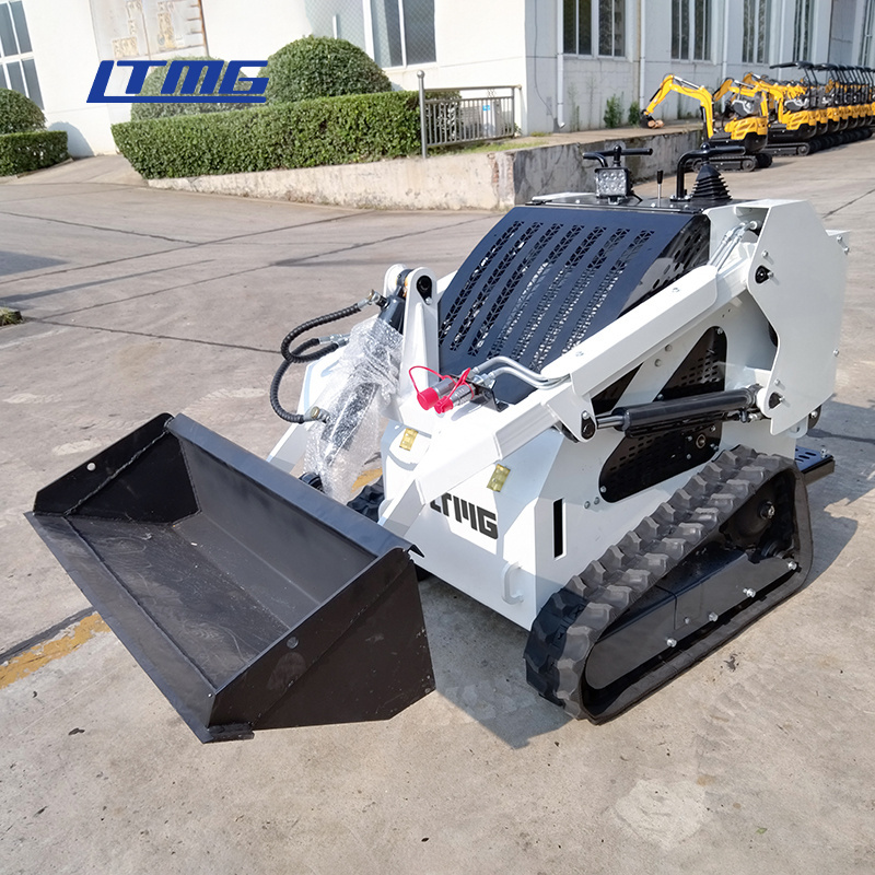 LTMG Wholesale Front End Mini Skid Steer Electric Backhoe crawler steer loader For Sale