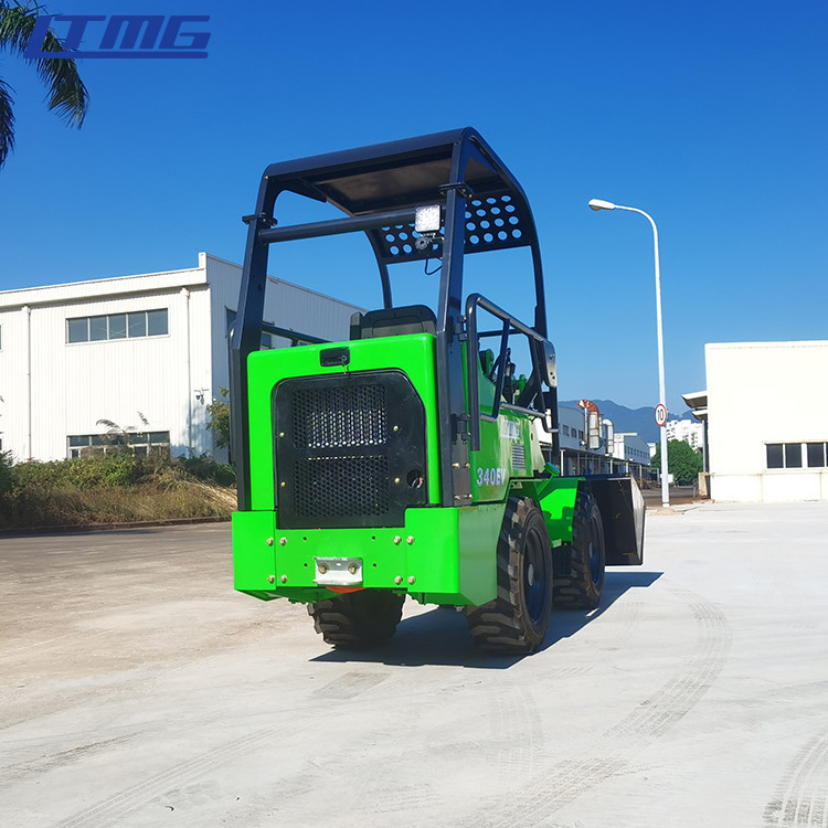 2024 LTMG Chinese Small Farm Wheel Loader 0.4 Ton 0.8 Ton 1.8 Ton Mini Wheeled Articulated Front End Electric Loader for Sale