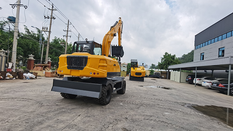 China Brand excavator LTMG 12ton 13 ton 15ton wheel excavator for sale