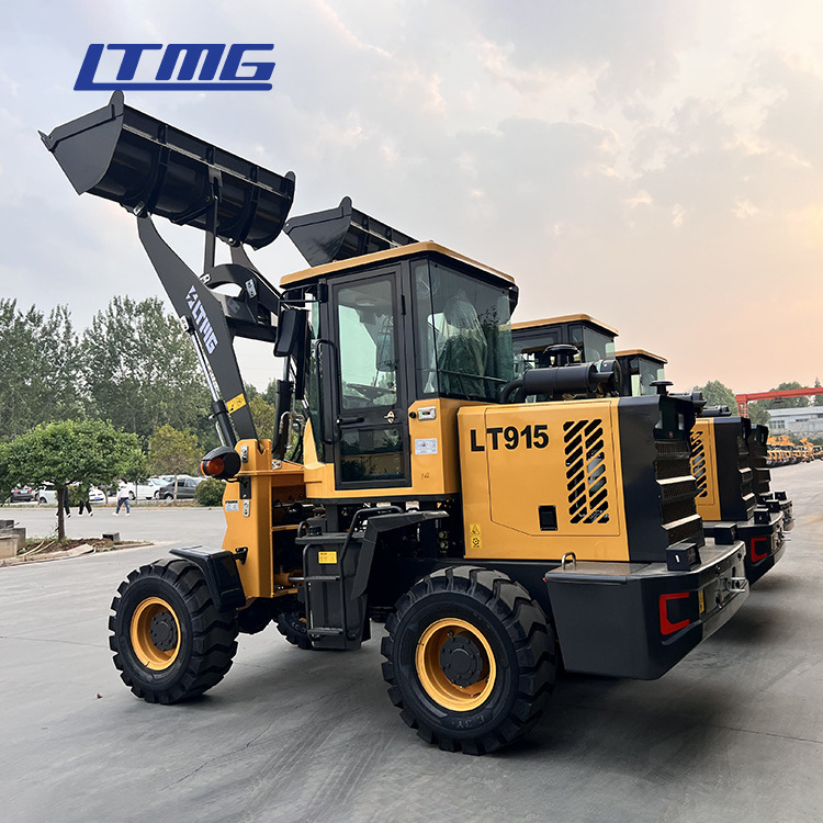 LTMG 0.8 ton 1 ton 1.5 ton compact loader small mini wheel loader front end loaders for sale