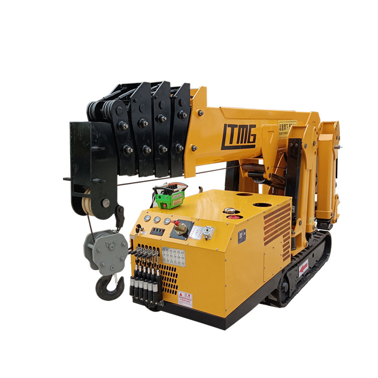 LTMG 1.5T 3T spider crane with optional lifting height for sale