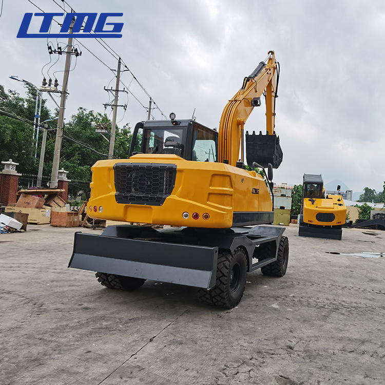 China Brand excavator LTMG 12ton 13 ton 15ton wheel excavator for sale