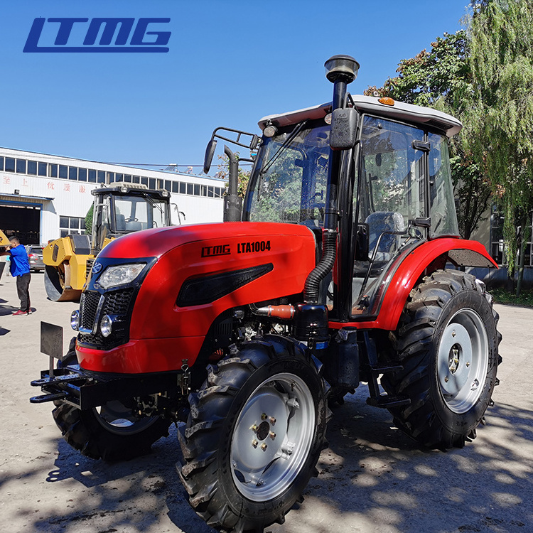 Chinese wheel tractor 90hp 100hp agriculture farm tractor for sale