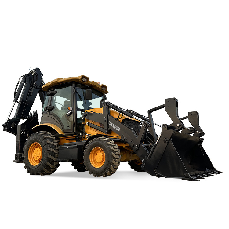 Chinese Factory 4x4 micro backhoe loader excavator mini front end loader with Eight Leg and Hydraulic Pilot