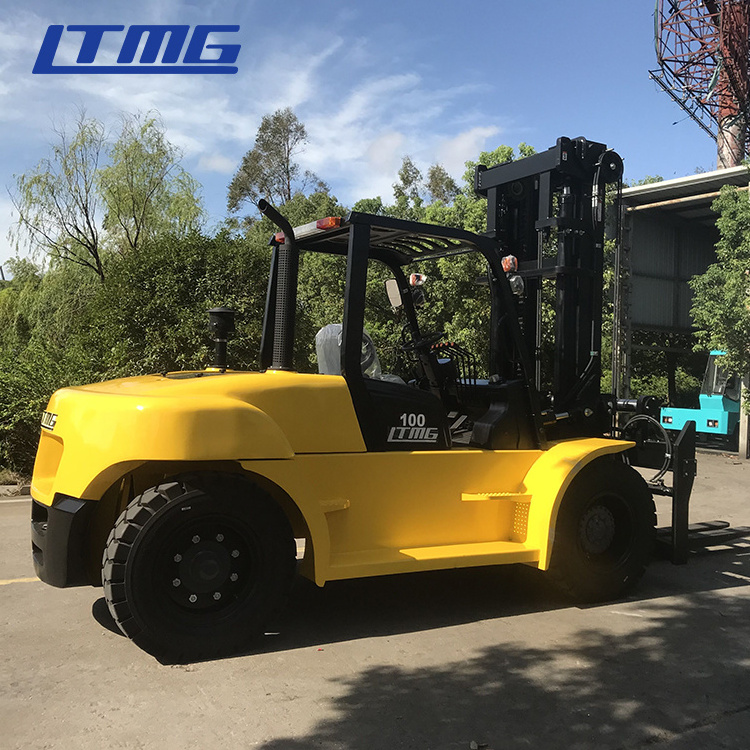 ltmg 6ton 7ton 8ton 10ton 6t 7t 8t 100 ton diesel forlift with Japanese engine 10 ton forklift with forklift extensions