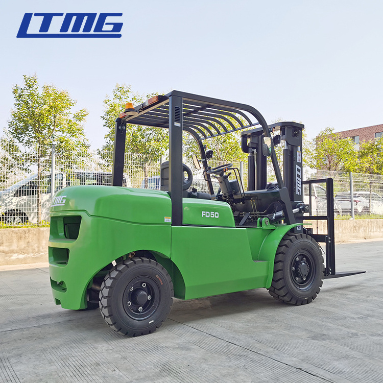 Pneumatic Tyre 4 tonne 4.5 tonne 5 ton fork lift LTMG new forlift  for sale