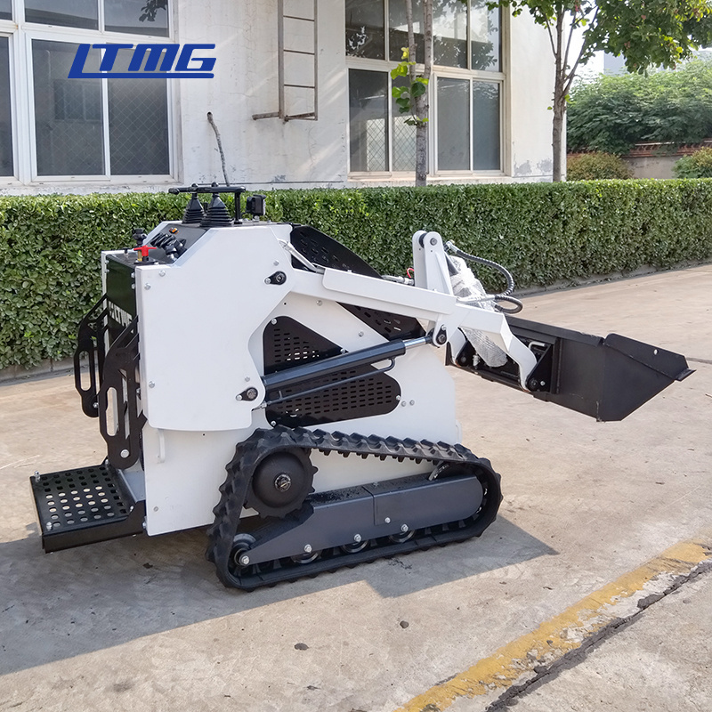 LTMG Wholesale Front End Mini Skid Steer Electric Backhoe crawler steer loader For Sale