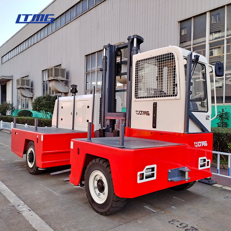 LTMG brand new  6 ton 10 ton Diesel Engine-powered Side Loader Forklift Truck with 3.6m lifting height