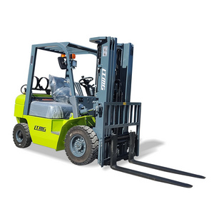 Dual fuel hydraulic forklift 2 2.5 3 ton 3500 kg gas gasoline all terrain fork lift LPG forklifts