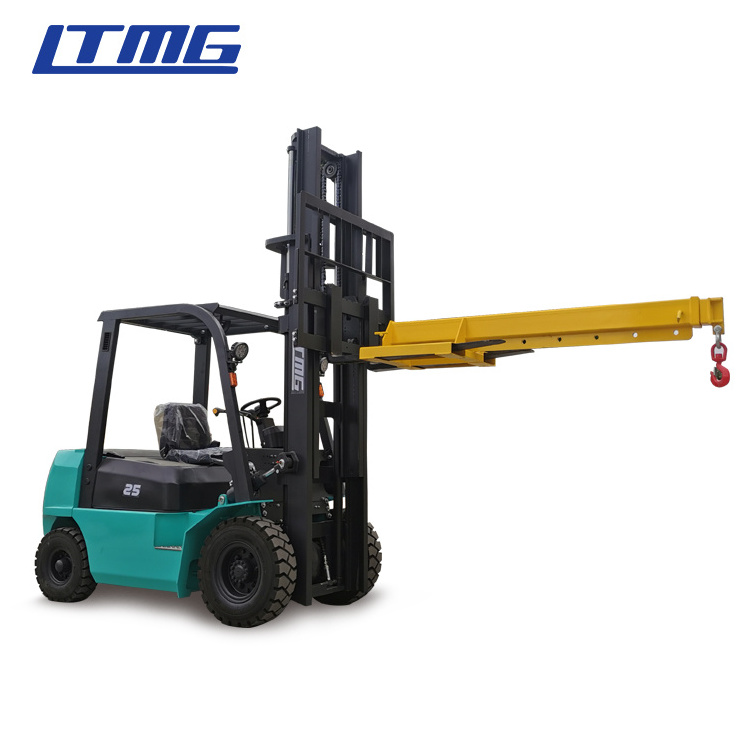 LTMG Forklift Jib Crane Attachment Long Arm Forklift 2 Ton 2.5 Ton 3 Ton 3.5 Ton 4ton diesel Forklift with Crane for hot sale