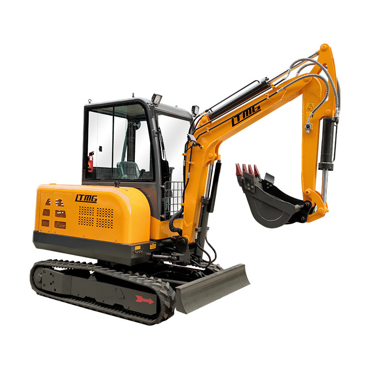 LTMG Construction Machinery Optional Breaking Hammer AC Cab 3Ton 4 Ton Small Crawler Excavator For Sale