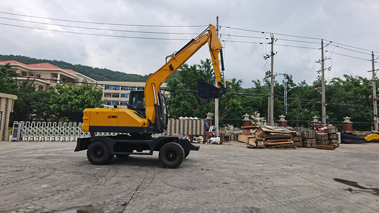 China Brand excavator LTMG 12ton 13 ton 15ton wheel excavator for sale