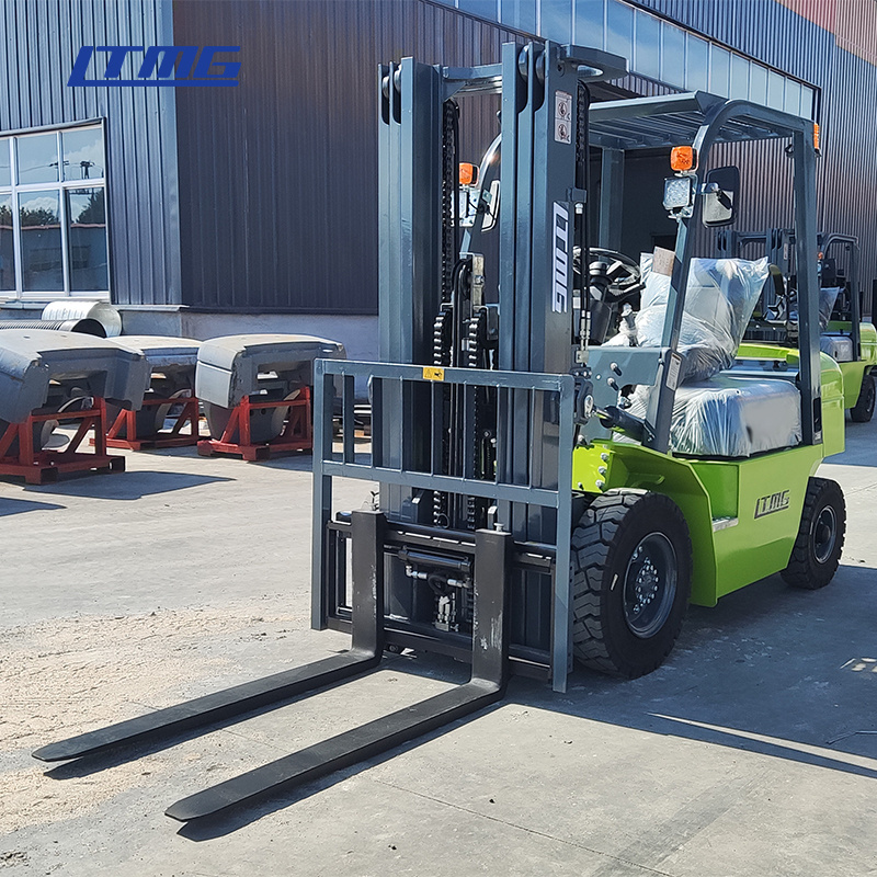 Dual fuel hydraulic forklift 2 2.5 3 ton 3500 kg gas gasoline all terrain fork lift LPG forklifts