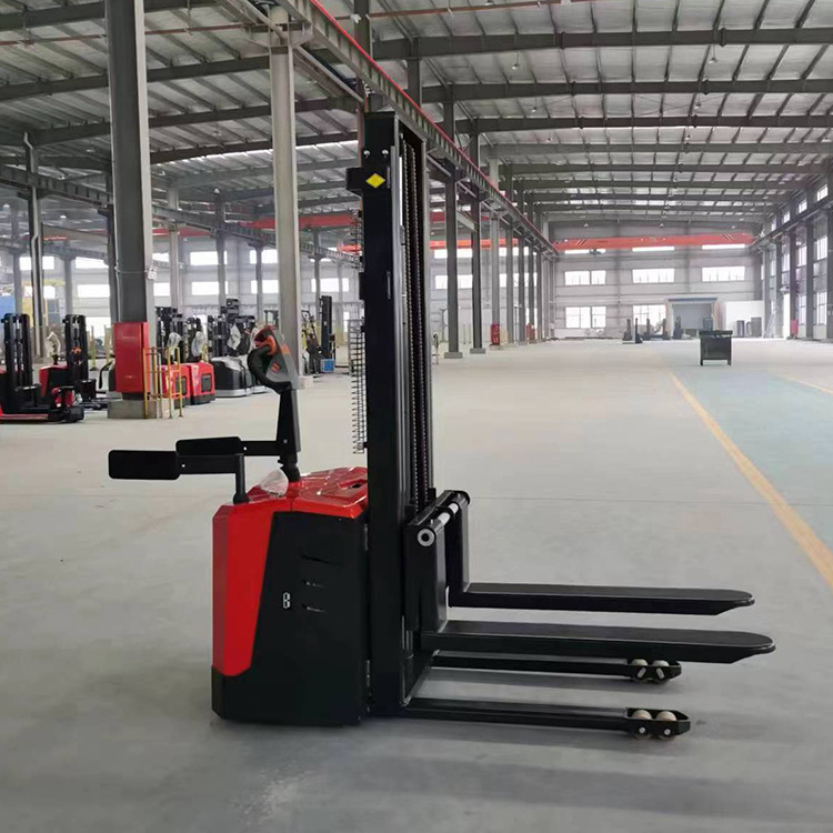 LTMG electric forklift warehouse automatic stacker 1 ton 1.2 ton 1.5 ton electric pallet stacker with 3m 3.5m lifting height