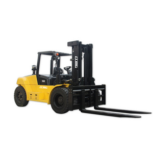 ltmg 6ton 7ton 8ton 10ton 6t 7t 8t 100 ton diesel forlift with Japanese engine 10 ton forklift with forklift extensions