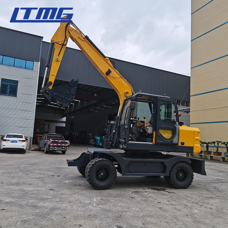 China Brand excavator LTMG 12ton 13 ton 15ton wheel excavator for sale