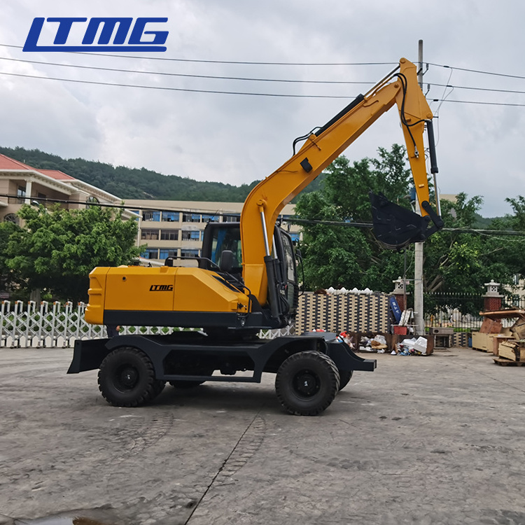 China Brand excavator LTMG 12ton 13 ton 15ton wheel excavator for sale