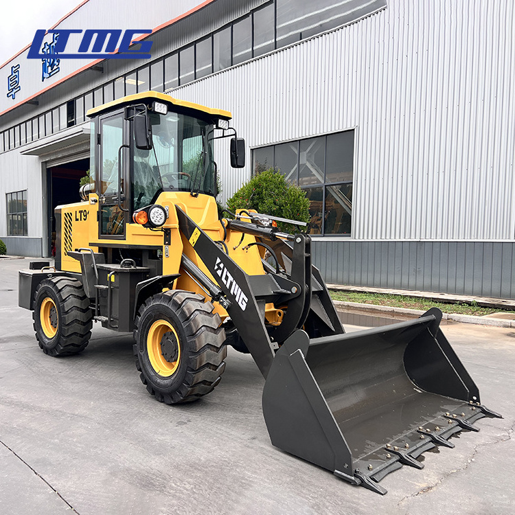 LTMG 0.8 ton 1 ton 1.5 ton compact loader small mini wheel loader front end loaders for sale