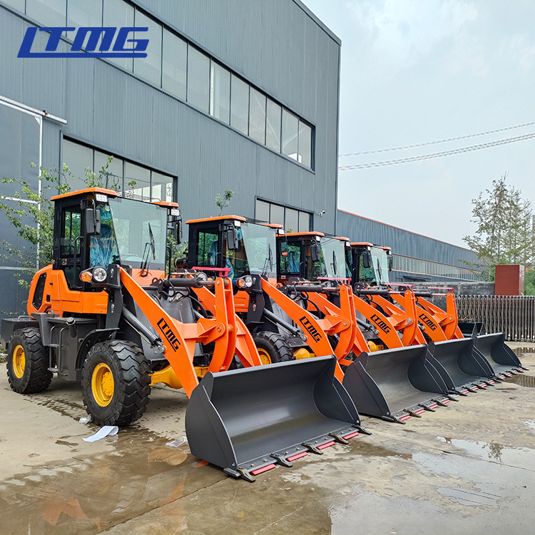 LTMG brand Chinese front end loader 1 ton compact loader 1.5 ton 2 ton 2.5 ton 3 ton mini wheel loader price