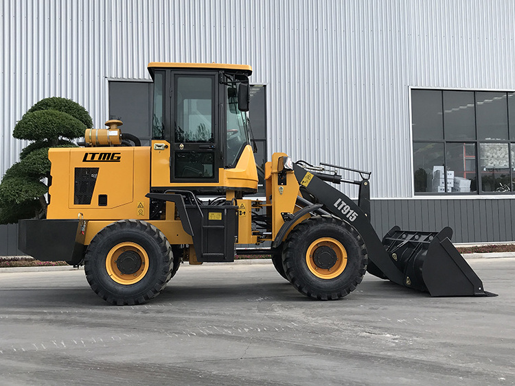 LTMG 0.8 ton 1 ton 1.5 ton compact loader small mini wheel loader front end loaders for sale