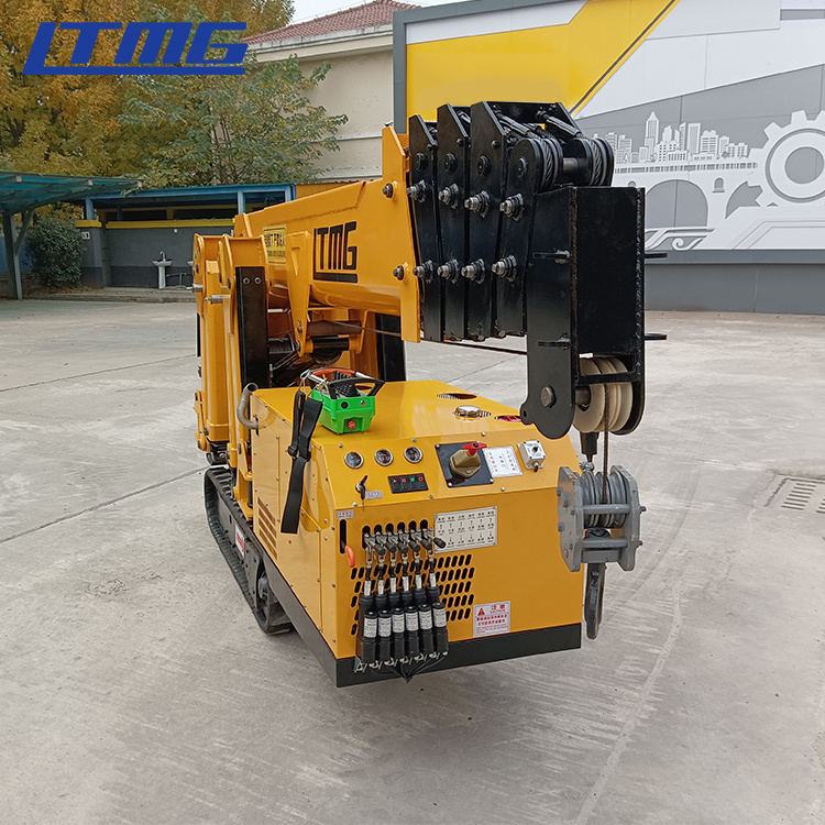 LTMG 1.5T 3T spider crane with optional lifting height for sale