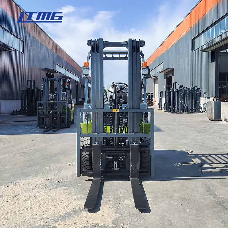 Dual fuel hydraulic forklift 2 2.5 3 ton 3500 kg gas gasoline all terrain fork lift LPG forklifts