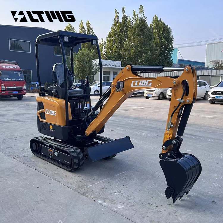 2024 LTMG  easy operate mini digger bagger 1.5ton  2000KG 2ton zero tail crawler excavator using in narrow environment work