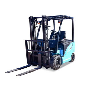 LTMG 2024 small portable 48v battery forklift 1.5 ton 2 ton 3t mini electric forklift with solid tires led light