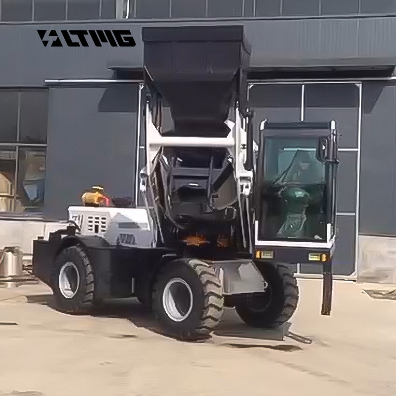 LTMG Chinese factory best price high quality small 3.6 cbm 4 cbm self loading concrete truck mixer