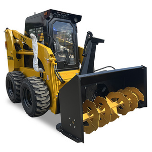 2024 LTMG wheeled Skid steer loader diesel 500kg 700kg 850kg 950kg 1200kg loader with snow blower