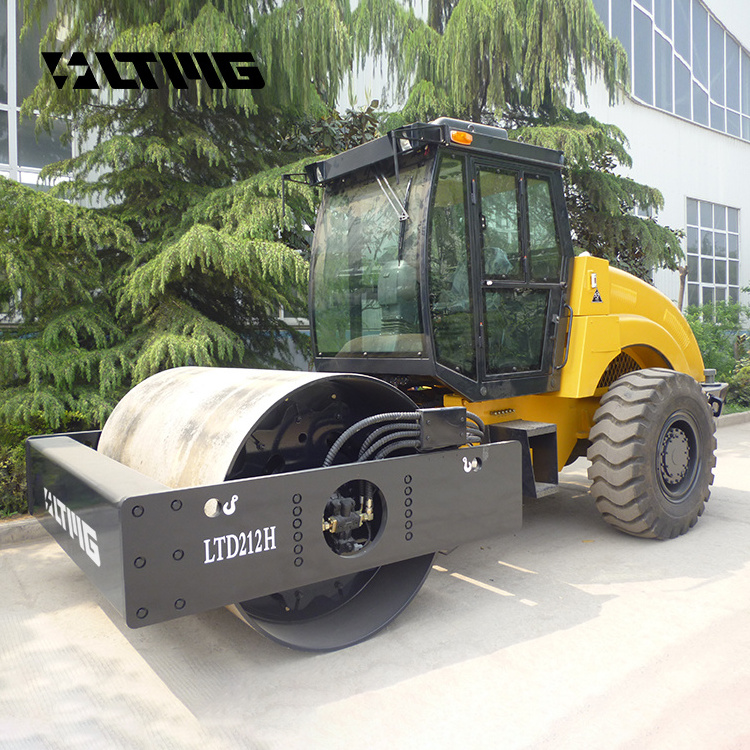 LTMG Hydraulic Vibratory Road Roller 10ton 12ton 14ton Single Drum Tire Roller Machine for Sale