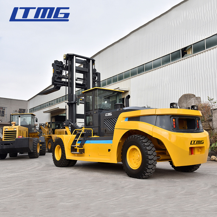 LTMG Heavy Duty Counterbalance Forklift 30 ton 32 ton 40 ton Diesel Forklift Truck with Air Conditioner Cabin