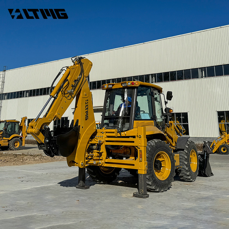 New condition 4WD backhoe loader 2500kg capacity  backhoe loader with side shifter telescopic arm boom