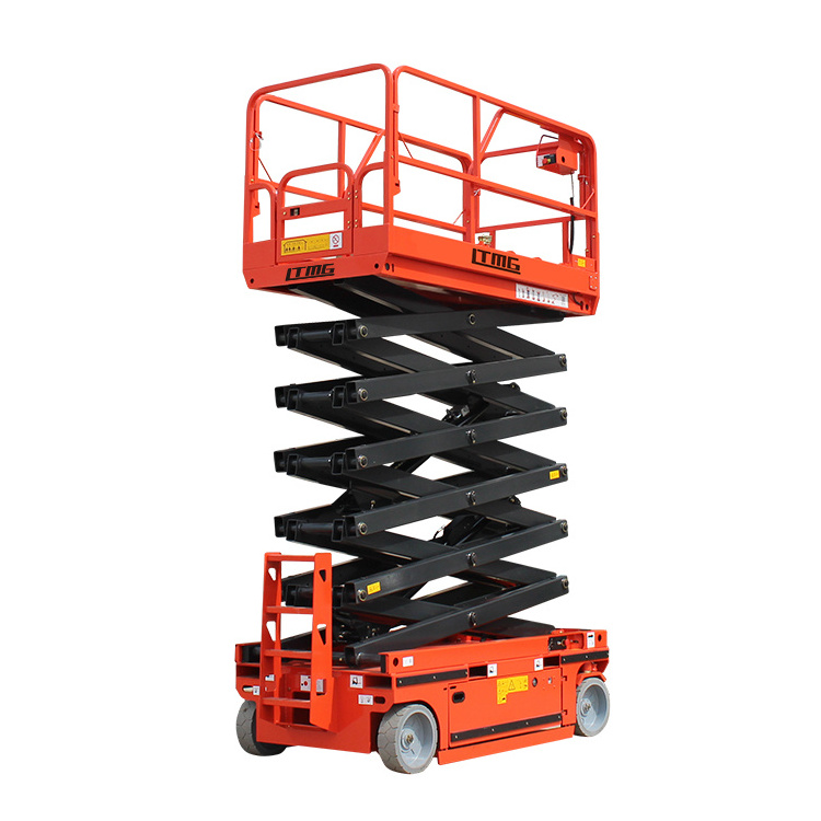 LTMG LTWP1214 12M 14M scissor lift work platform price hydraulic diesel truck mounted aerial work platform in stock