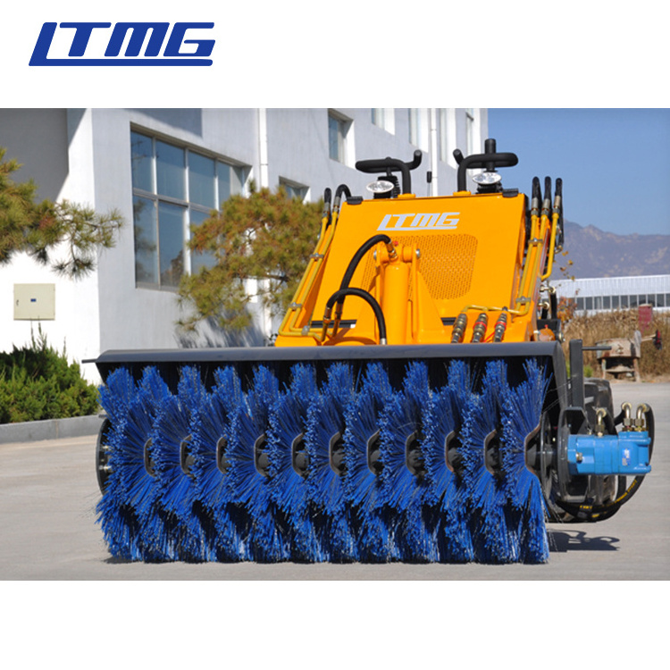 China self loader truck 200kg HY380 mini skid steer loader with optional attachments ce approval