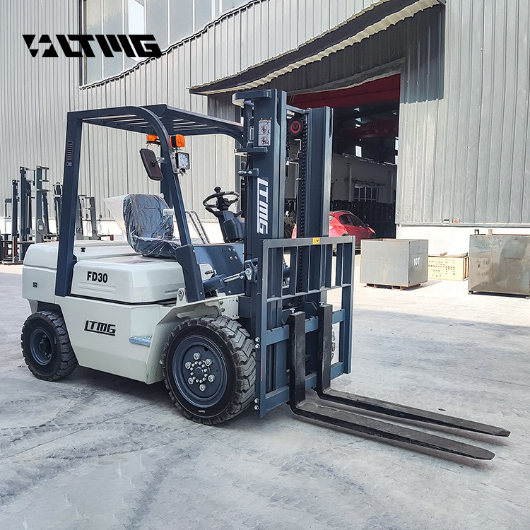 LTMG new diesel forklift FD30 japanese engine 2 ton 2.5 ton 3 ton diesel forklift with side shift