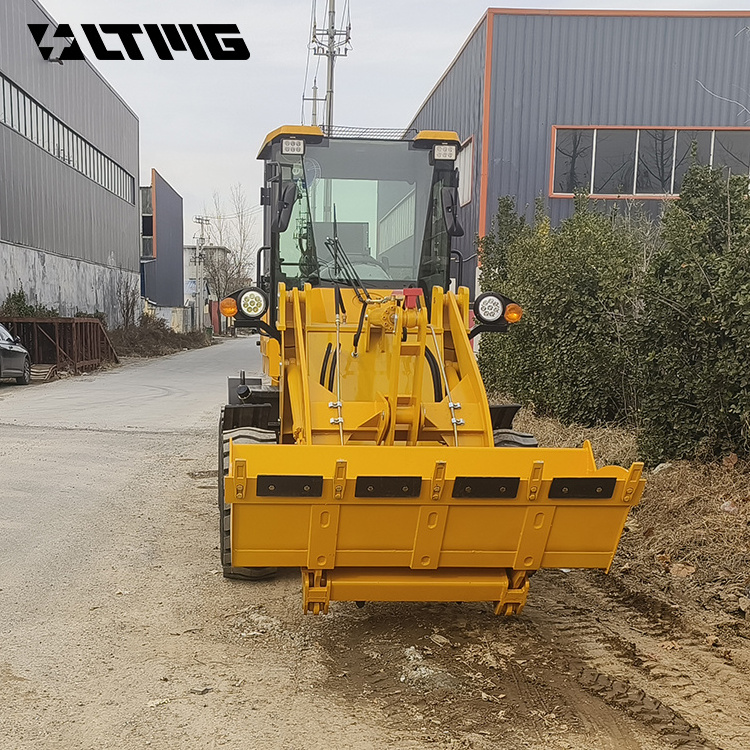 LTMG in stock European warehouse mini cargador frontal 0.8 ton 1 ton 1.5 ton front loader wheeled loader