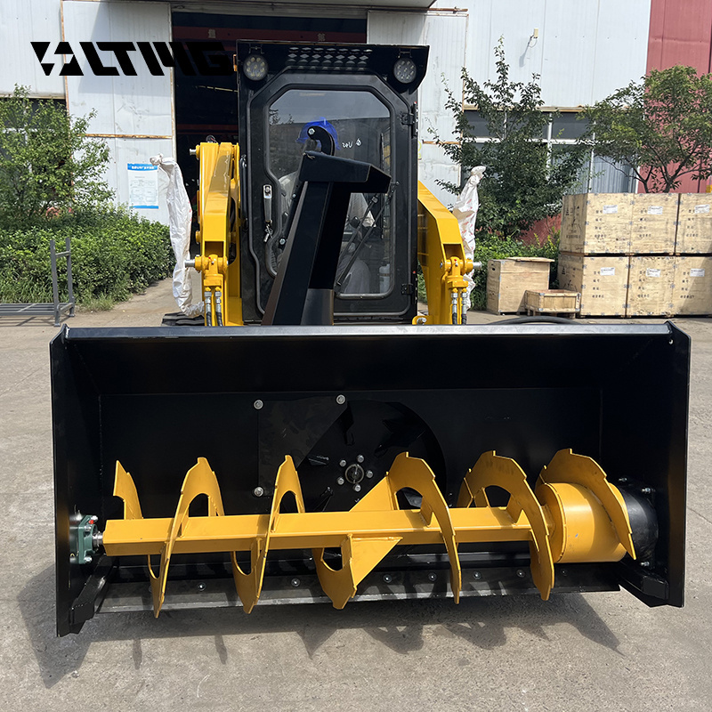 2024 LTMG wheeled Skid steer loader diesel 500kg 700kg 850kg 950kg 1200kg loader with snow blower